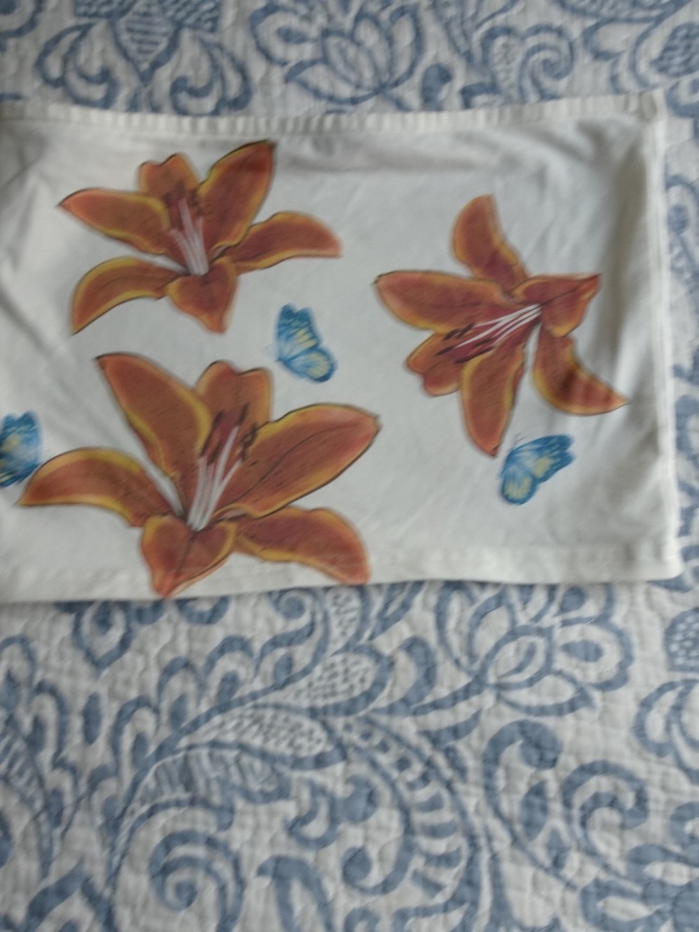 Edikted White Floral Butterfly Print Tube top